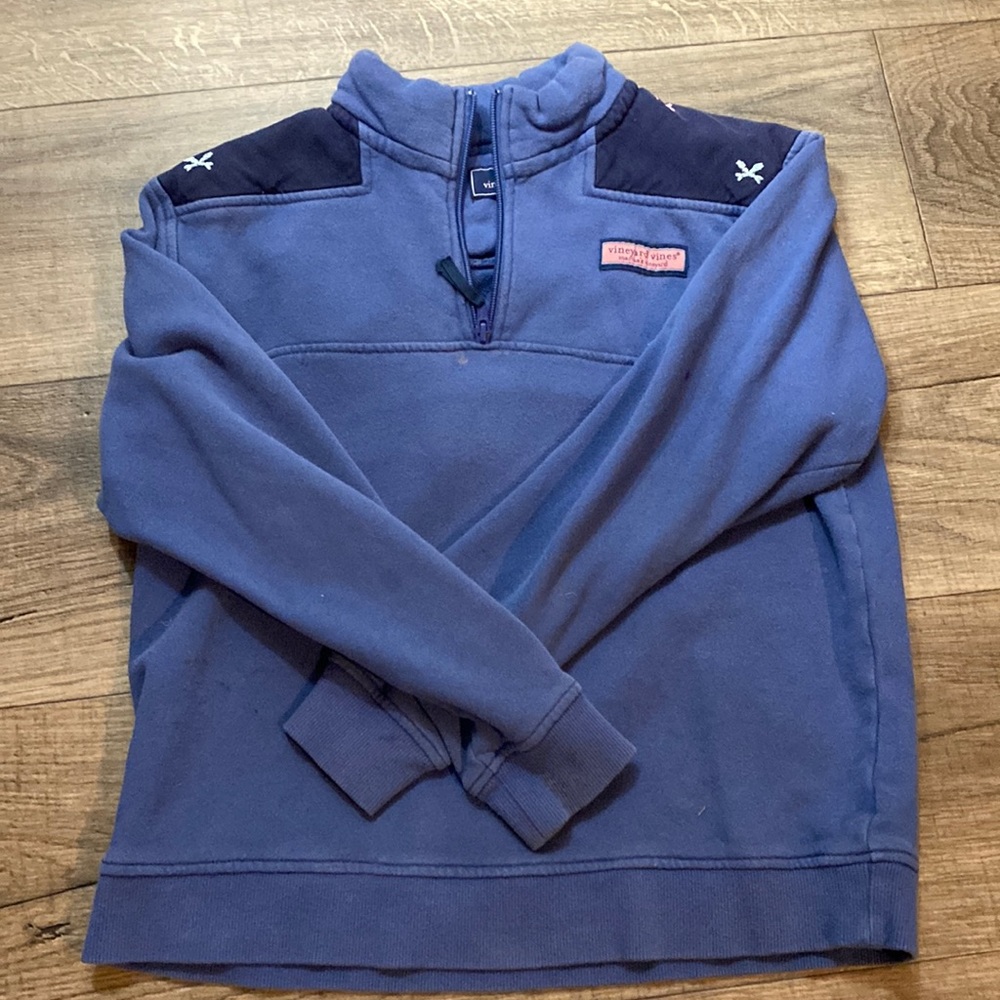 A kids vineyard-Martha’s vineyard jacket half zip size large